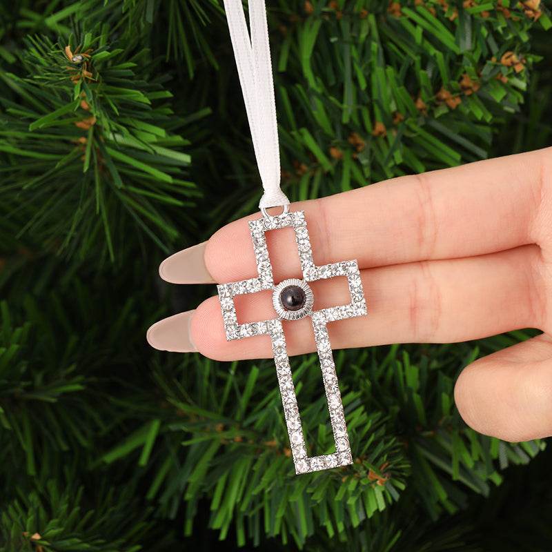 Personalized Car Hanging Accessories Photo Ornament for Her or Him - Pawisall