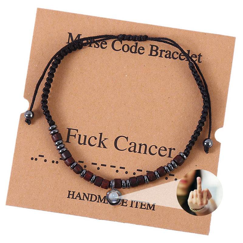 Secret Signals Morse Code Photo Bracelet - Pawisall