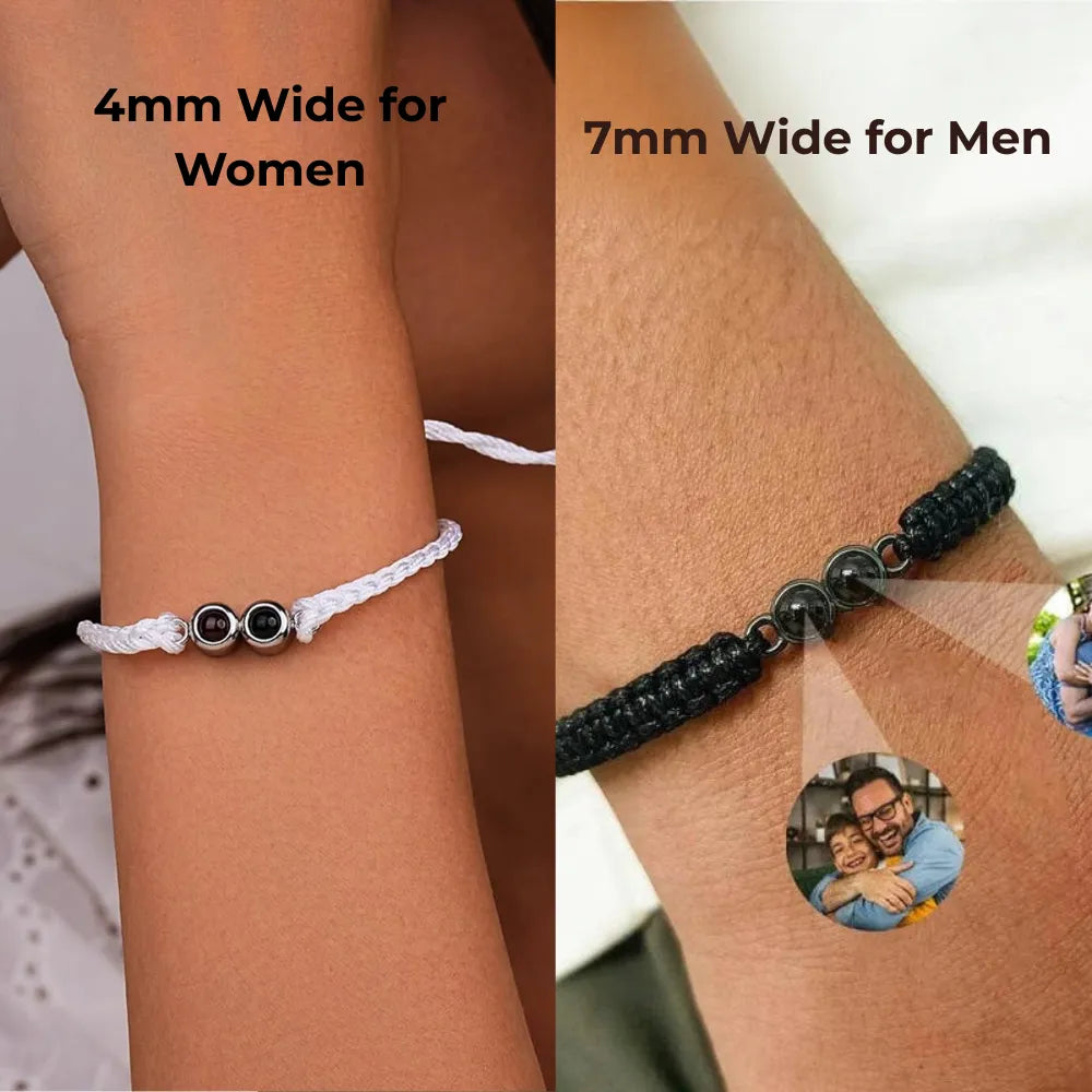 Memory Duo Braided Bracelet
