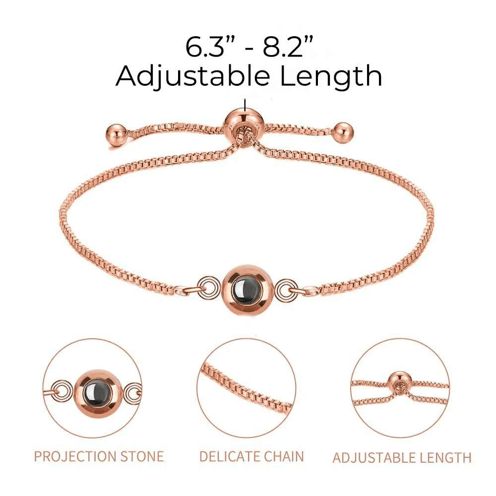 Custom Blissful Photo Bracelet - Pawisall