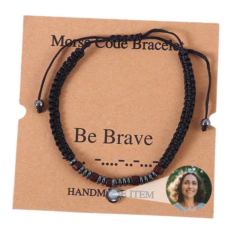 Secret Signals Morse Code Photo Bracelet - Pawisall