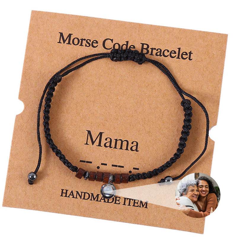Secret Signals Morse Code Photo Bracelet - Pawisall