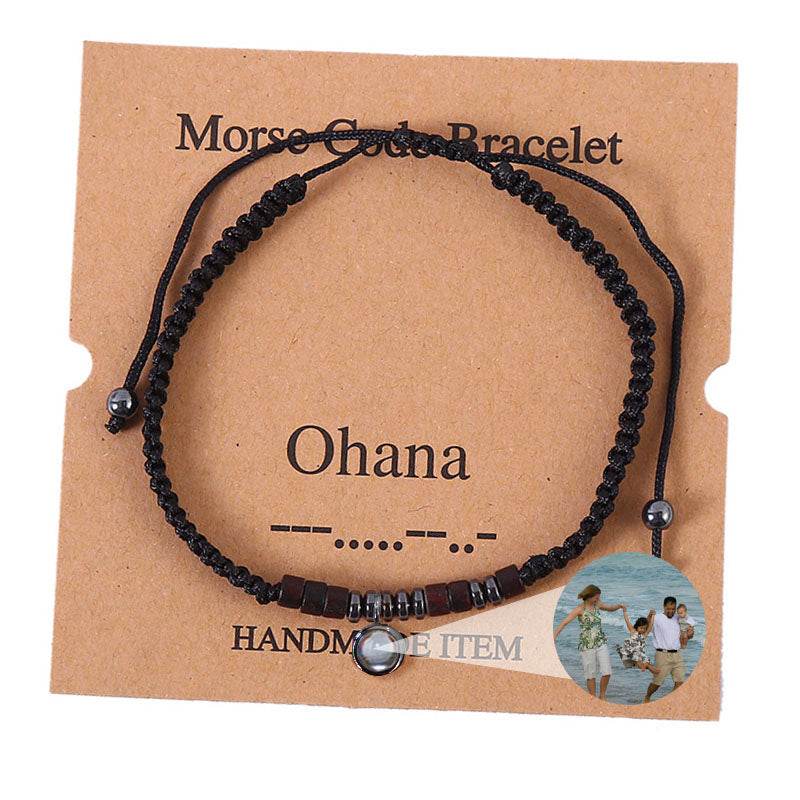 Secret Signals Morse Code Photo Bracelet - Pawisall