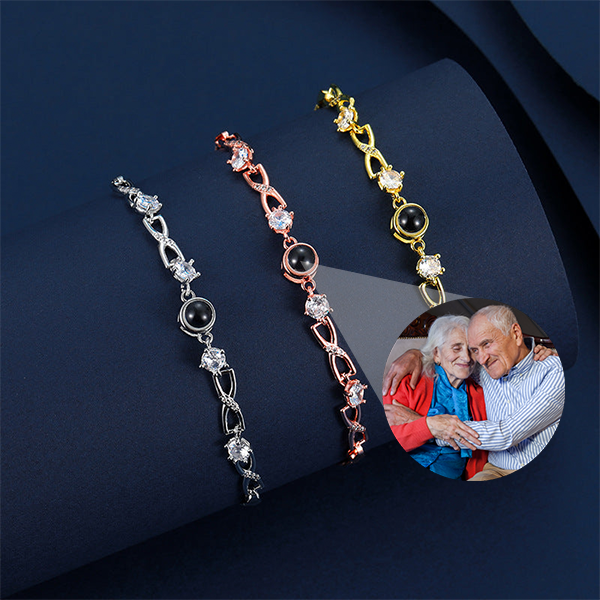 Blooming Beauty Bracelet With Hidden Photo