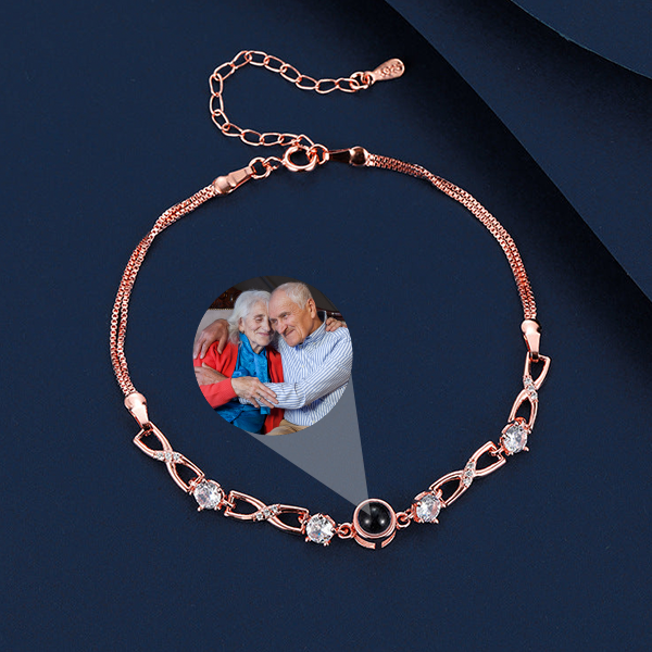 Blooming Beauty Bracelet With Hidden Photo