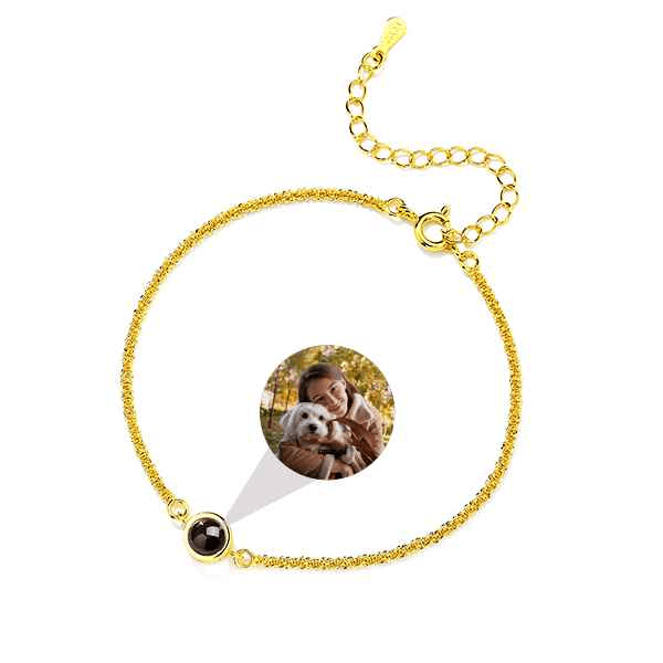 Sparkling Chain Photo Bracelet - Pawisall