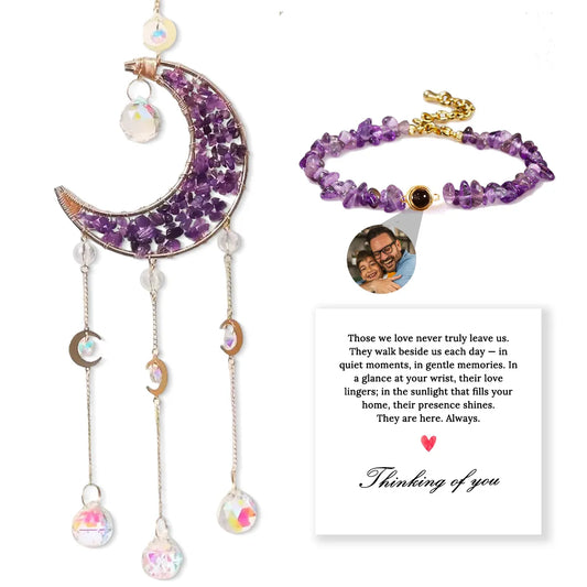 Personalized Crystal Shining Memory Gift Set