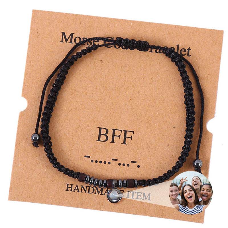 Secret Signals Morse Code Photo Bracelet - Pawisall