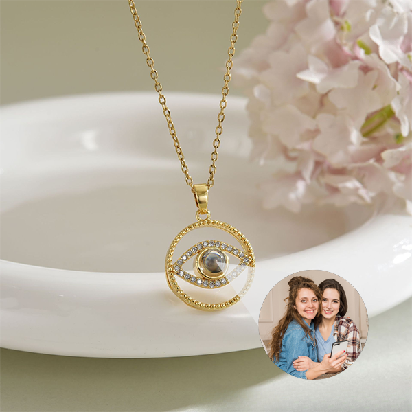 Shielded Memories Evil Eye Necklace