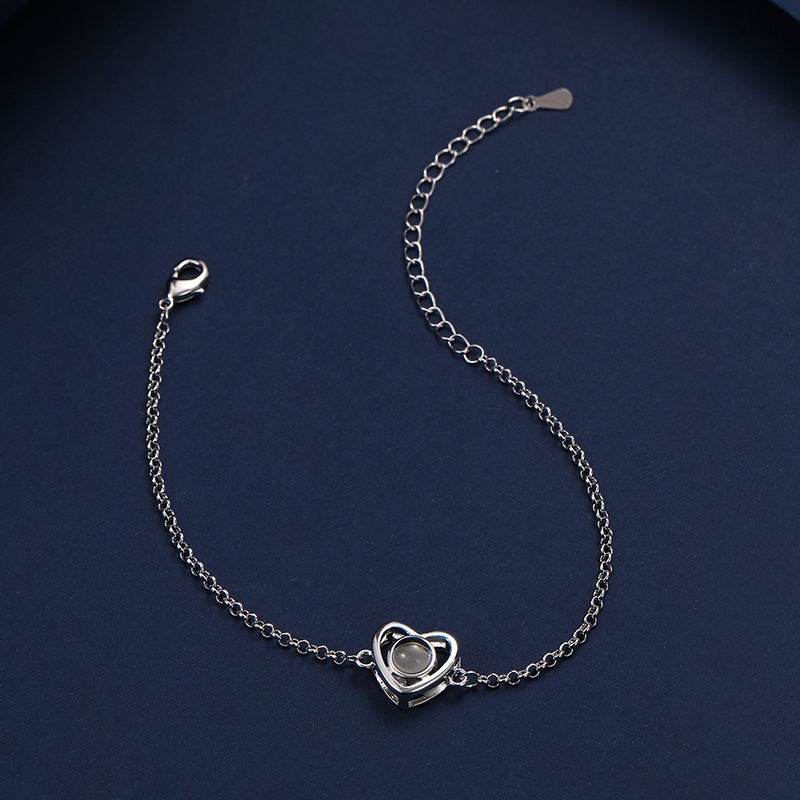 Custom Heart Photo Bracelet - Pawisall