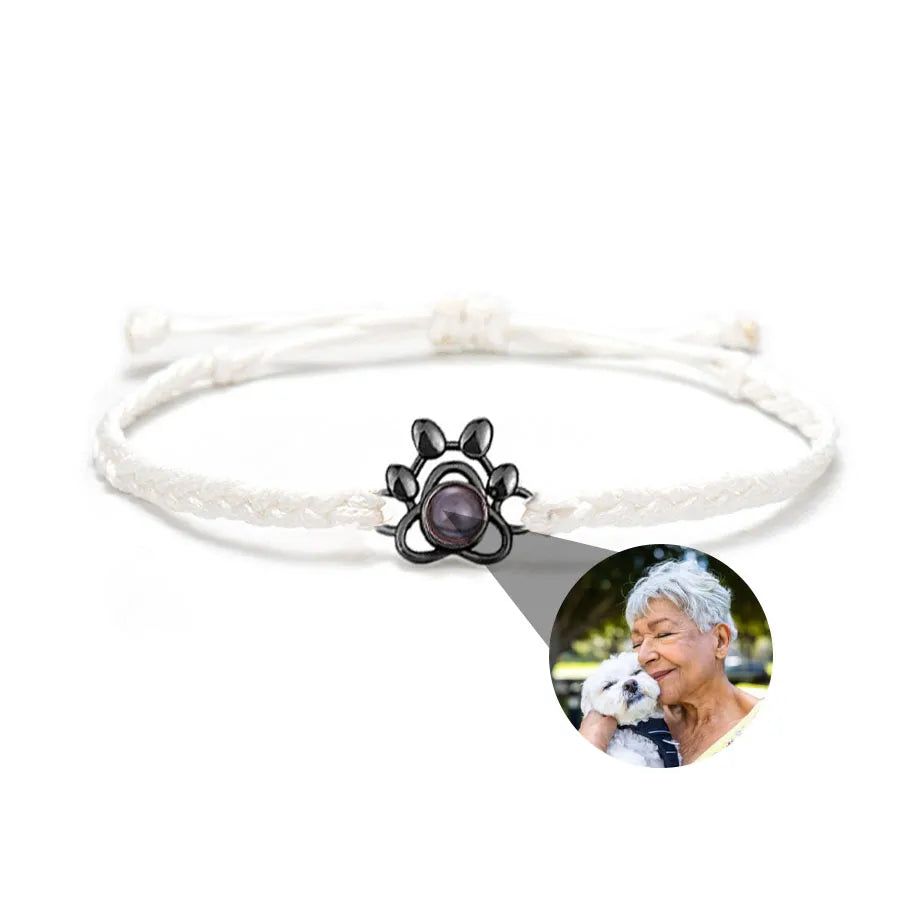 Memory Spark Photo Braided Bracelet