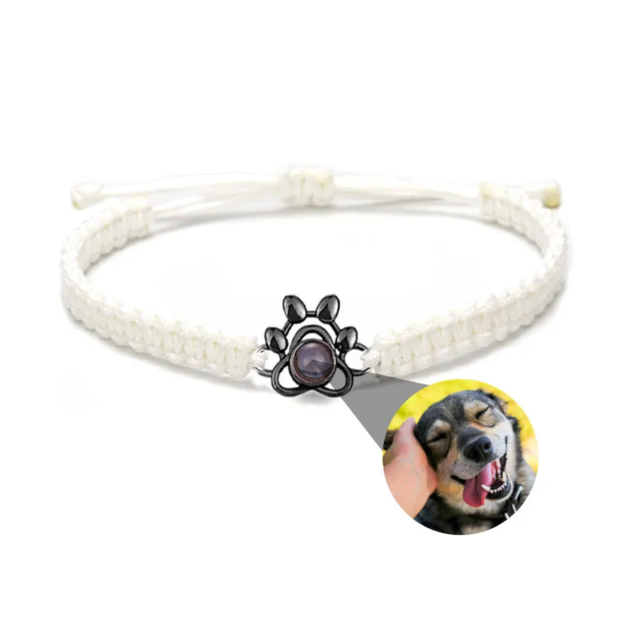 Memory Spark Photo Braided Bracelet