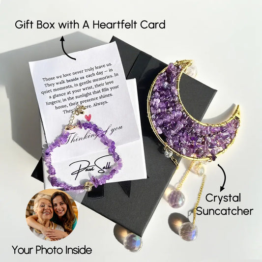 Personalized Crystal Shining Memory Gift Set