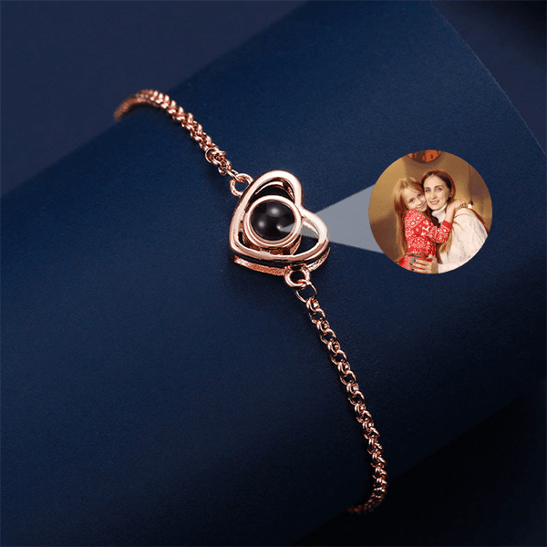 Custom Heart Photo Bracelet - Pawisall