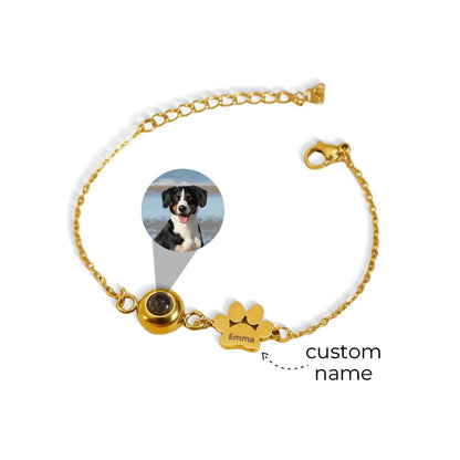 FurEver Custom Pet Name Photo Bracelet