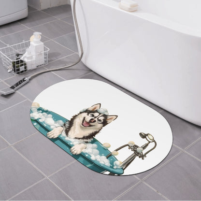 Custom Pet Diatomaceous Earth Bath Mat