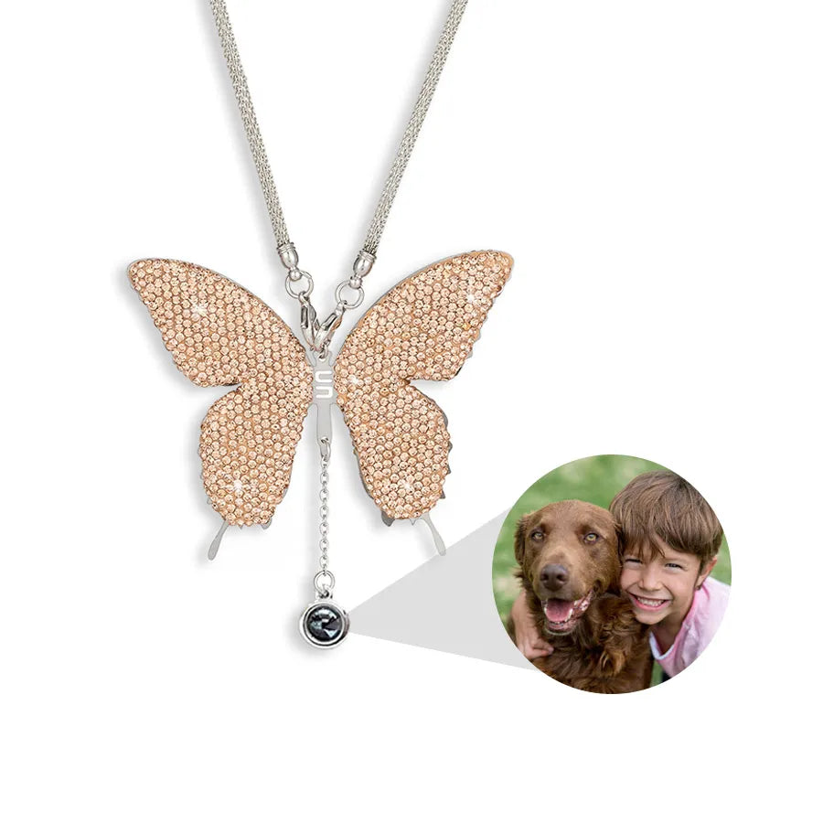Shimmerfly Butterfly Car Mirror Ornament