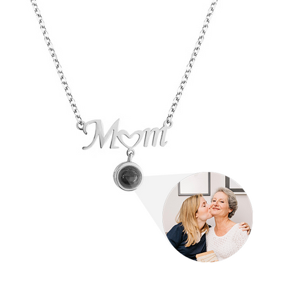 Custom Photo Necklace for Mom