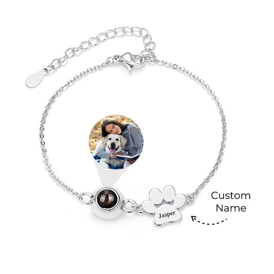 FurEver Custom Pet Name Photo Bracelet