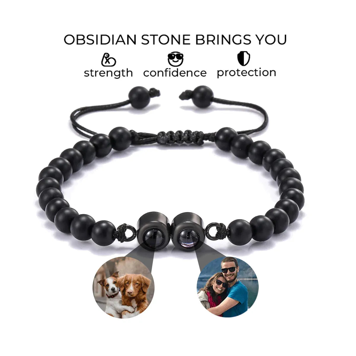 Memory Duo Gemstone Bracelet