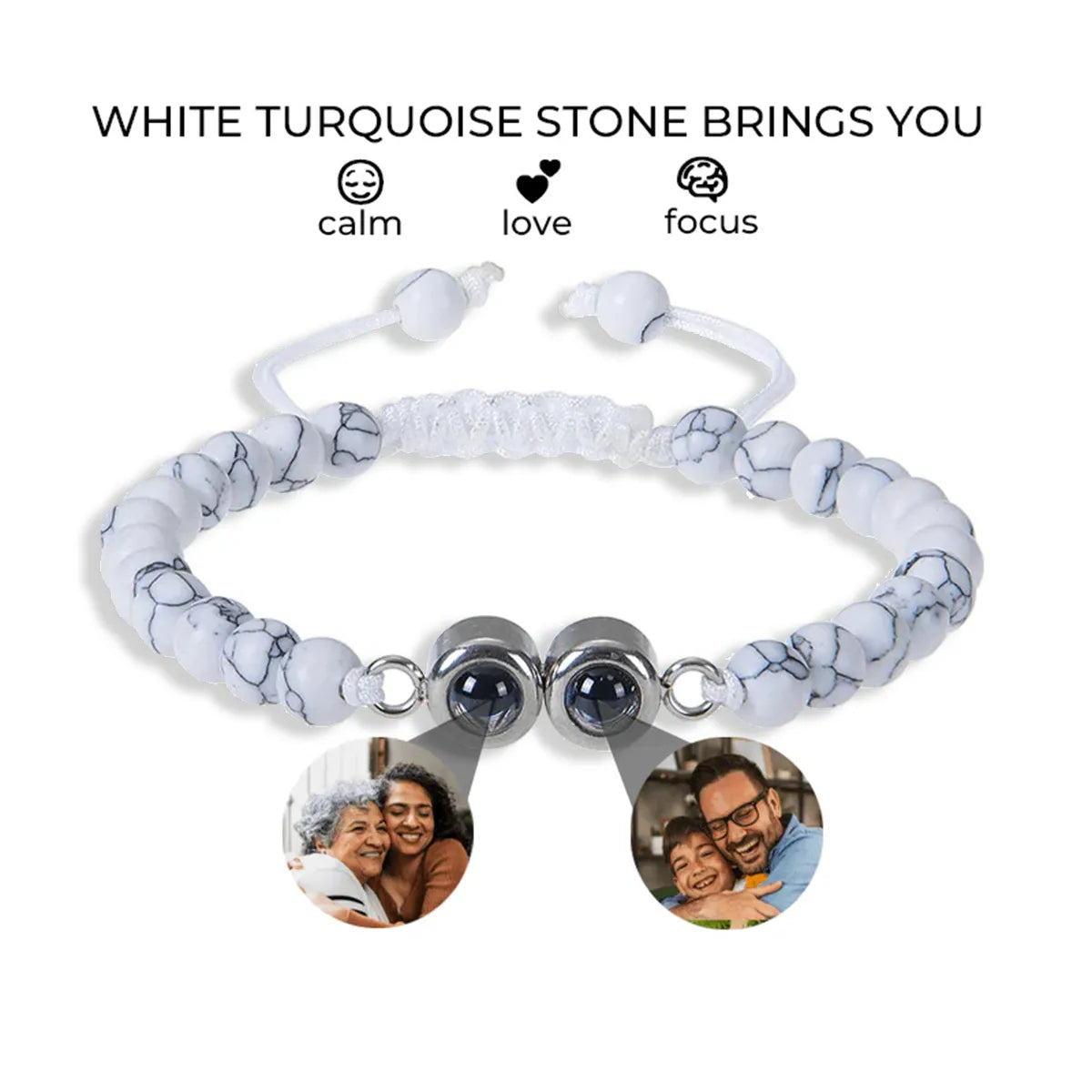 Memory Duo Gemstone Bracelet