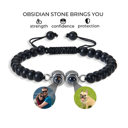 Memory Duo Gemstone Bracelet