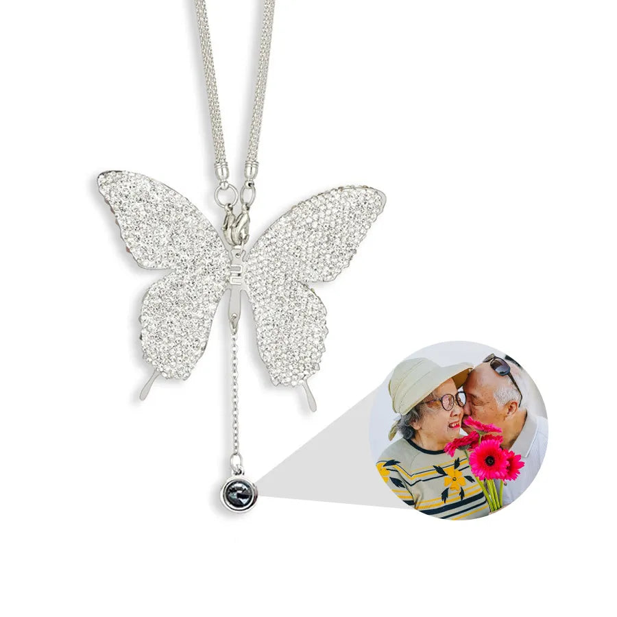 Shimmerfly Butterfly Car Mirror Ornament