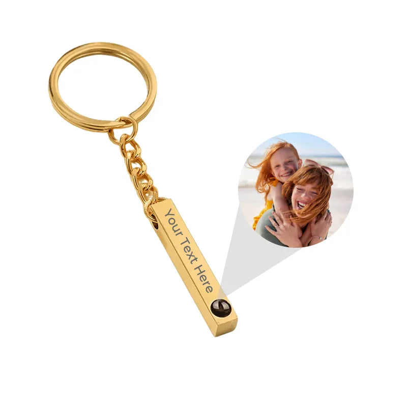 Love Note Photo Keychain
