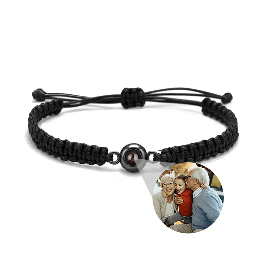 Moments in Thread Photo Bracelet