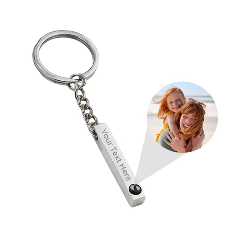 Love Note Photo Keychain