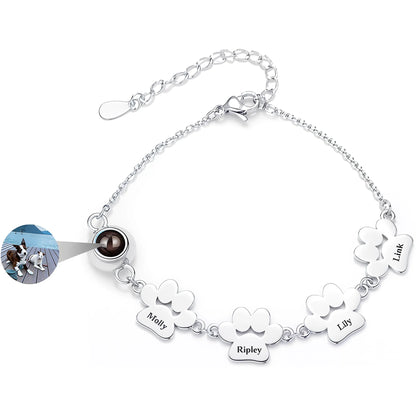 FurEver Custom Pet Name Photo Bracelet