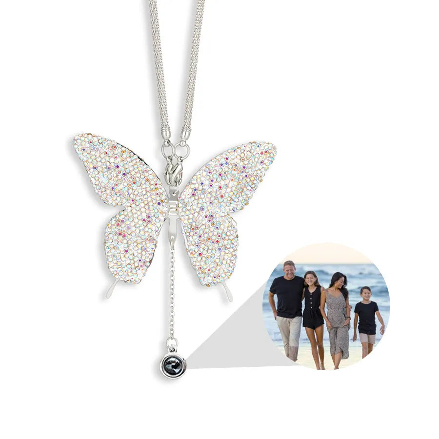Shimmerfly Butterfly Car Mirror Ornament