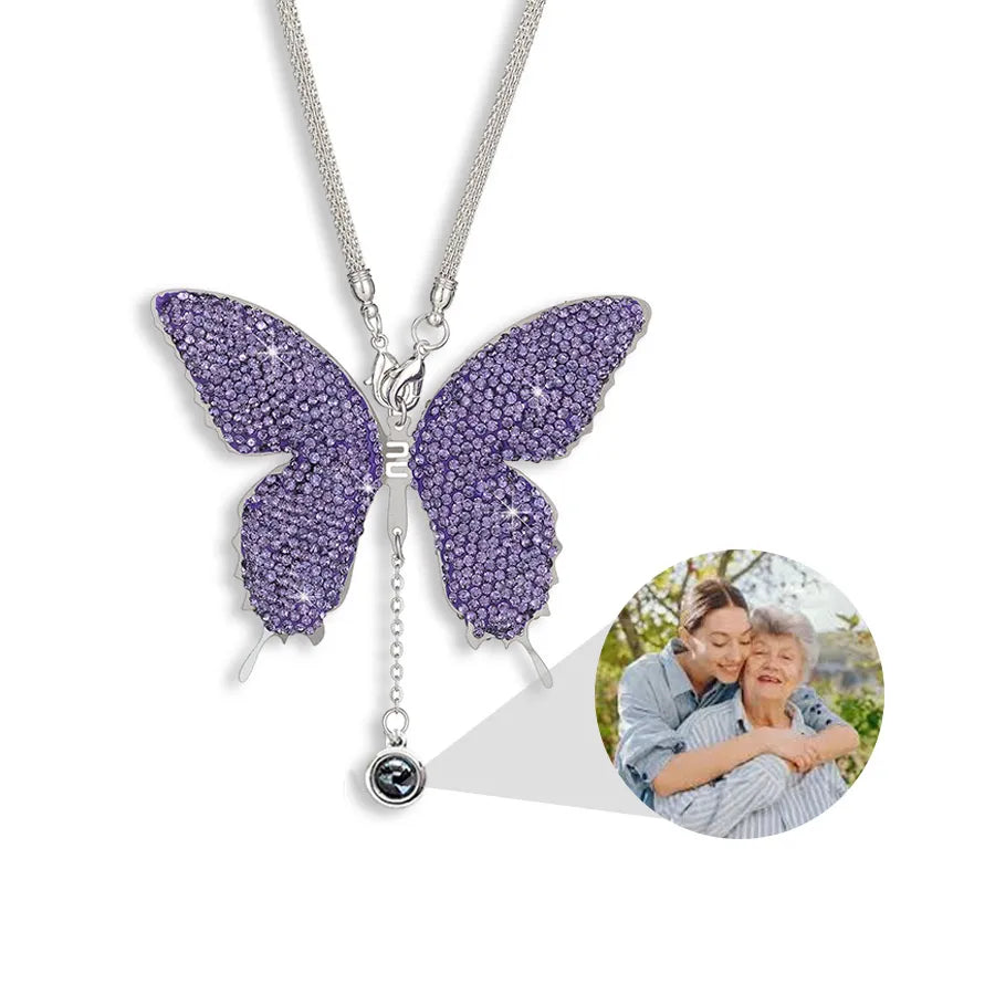 Shimmerfly Butterfly Car Mirror Ornament
