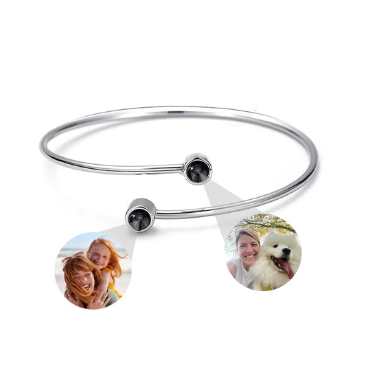 Dual Memory Photo Bangle