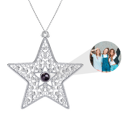 Personalized Shining Star Photo Ornament