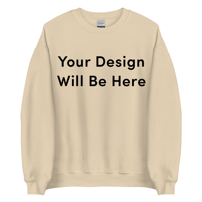 Custom Embroidered Outline Sweatshirt