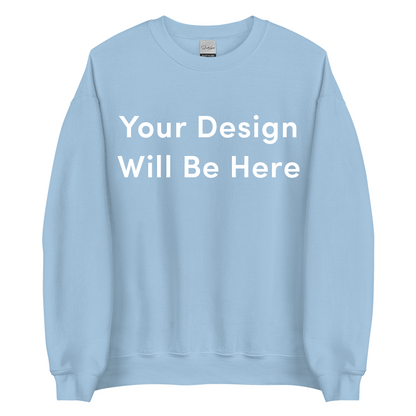 Custom Embroidered Outline Sweatshirt