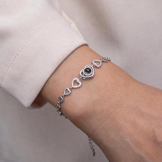 Hidden in My Heart Photo Bracelet