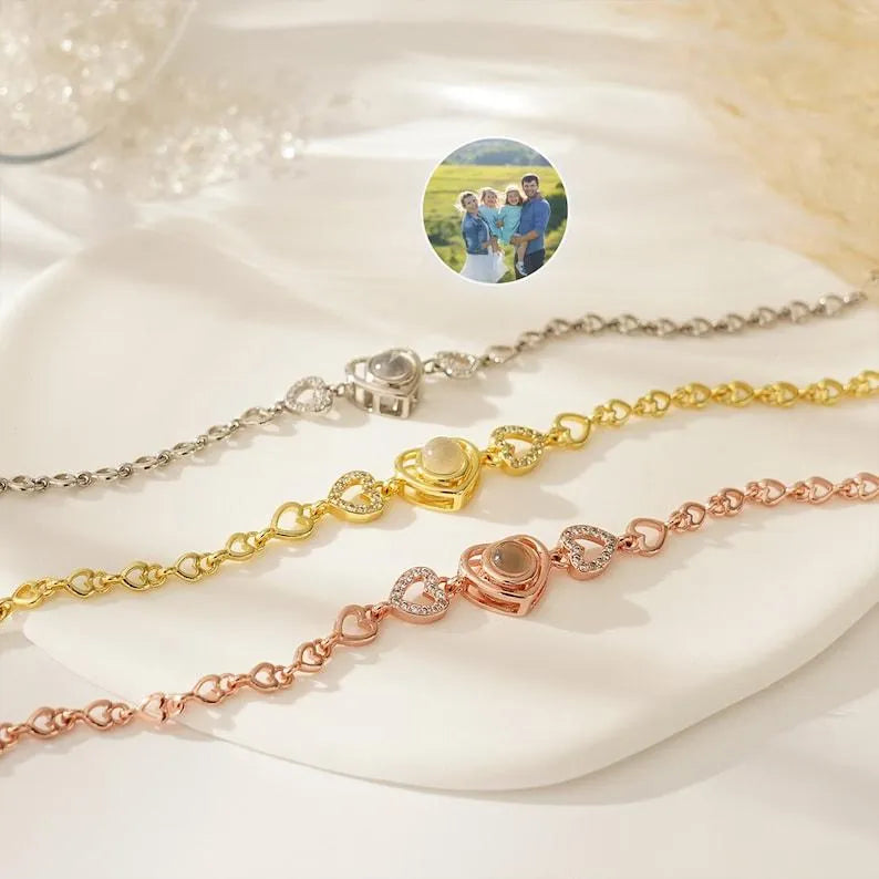 Hidden in My Heart Photo Bracelet