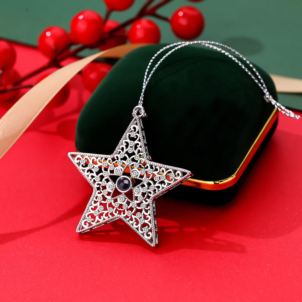 Personalized Shining Star Photo Ornament