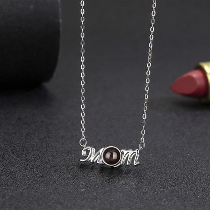 Personalized Photo Necklace for Mom