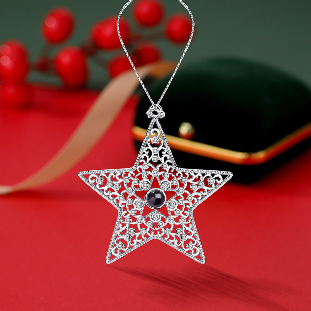 Personalized Shining Star Photo Ornament