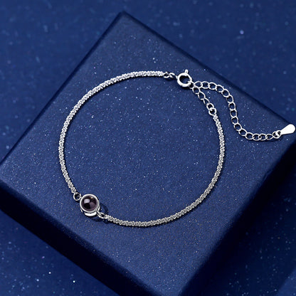 Sparkling Chain Photo Bracelet