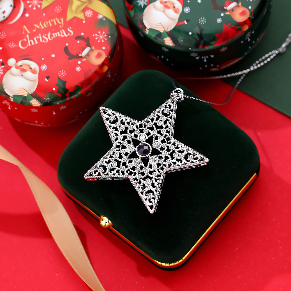 Personalized Shining Star Photo Ornament