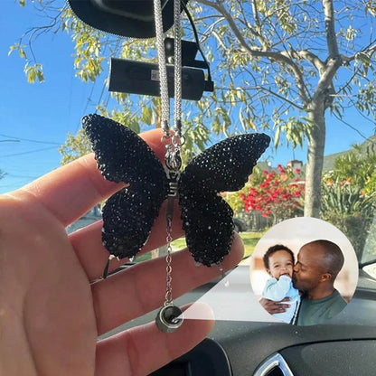 Shimmerfly Butterfly Car Mirror Ornament
