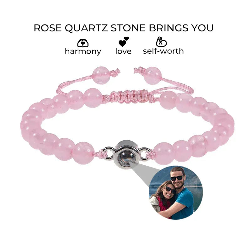 Timeless Energy Stone Photo Bracelet
