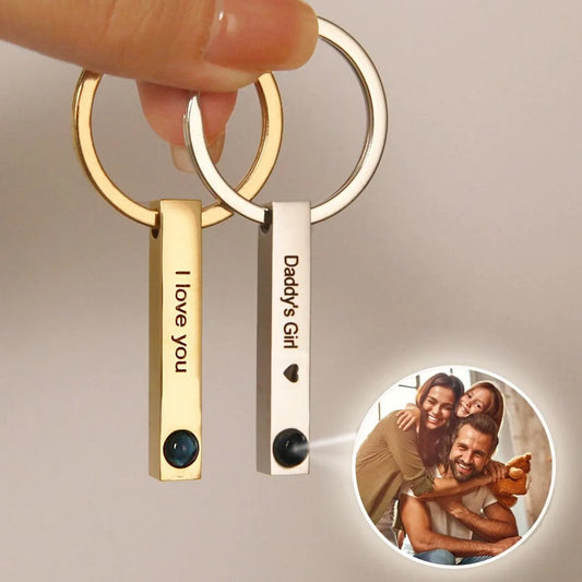 Love Note Photo Keychain
