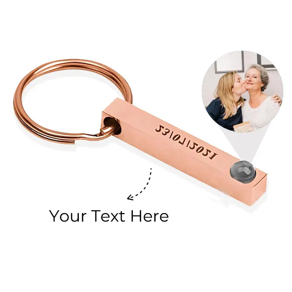 Love Note Photo Keychain