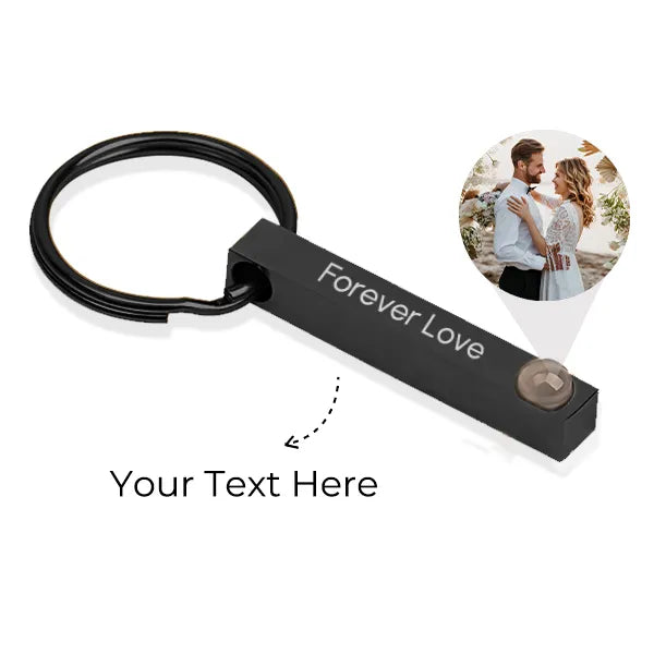 Love Note Photo Keychain