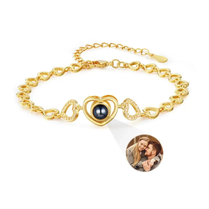 Hidden in My Heart Photo Bracelet